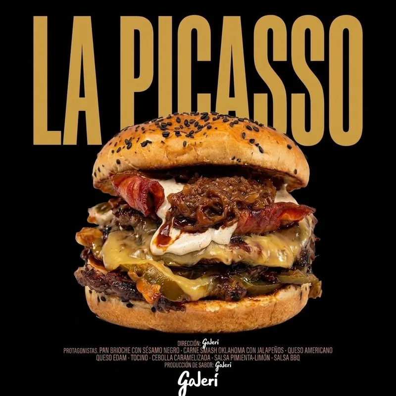 La Picasso — hamburguesa Galeri Barcelona