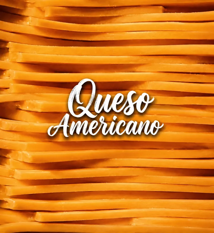 Queso americano fundido